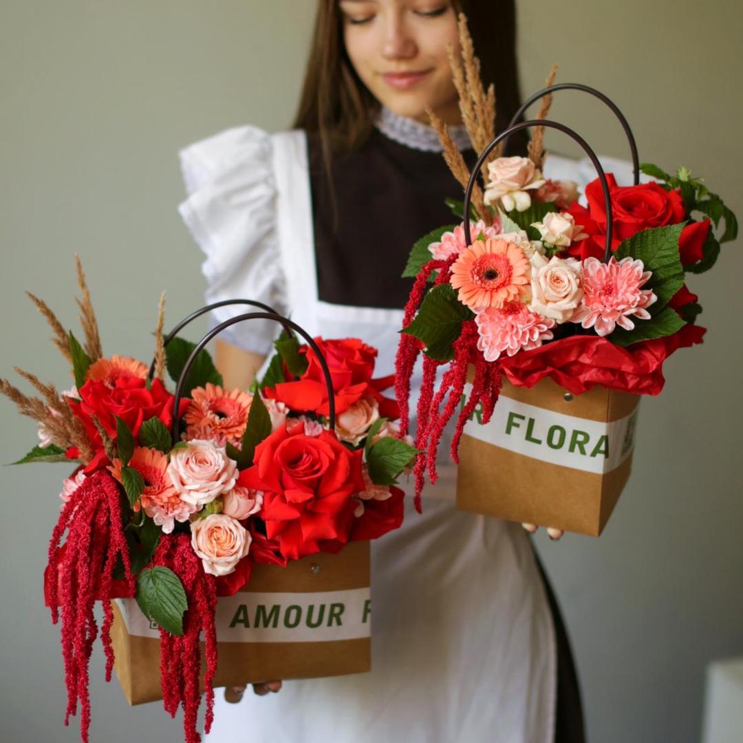 Цветочная сумочка #109