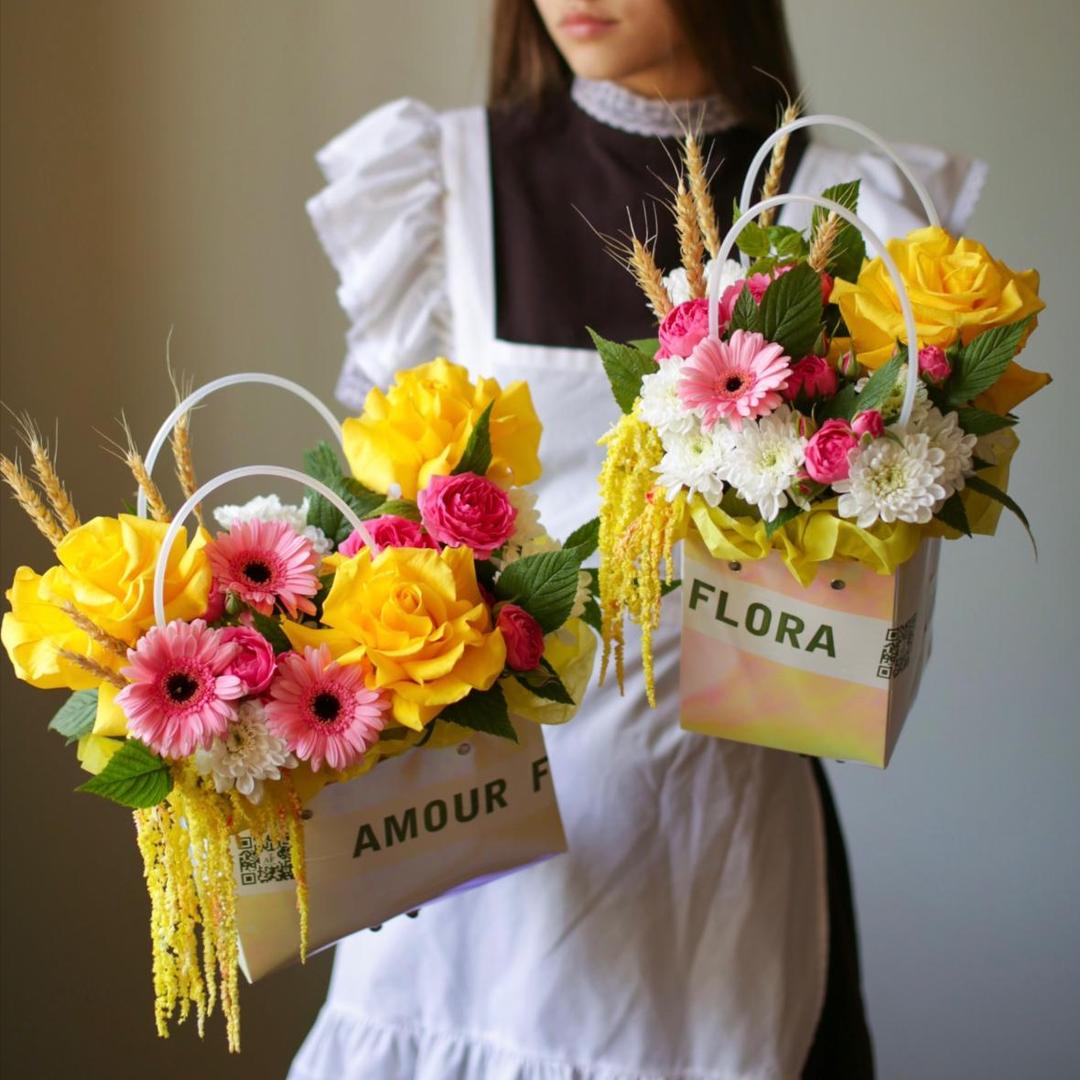 ЦВЕТОЧНАЯ СУМОЧКА #108