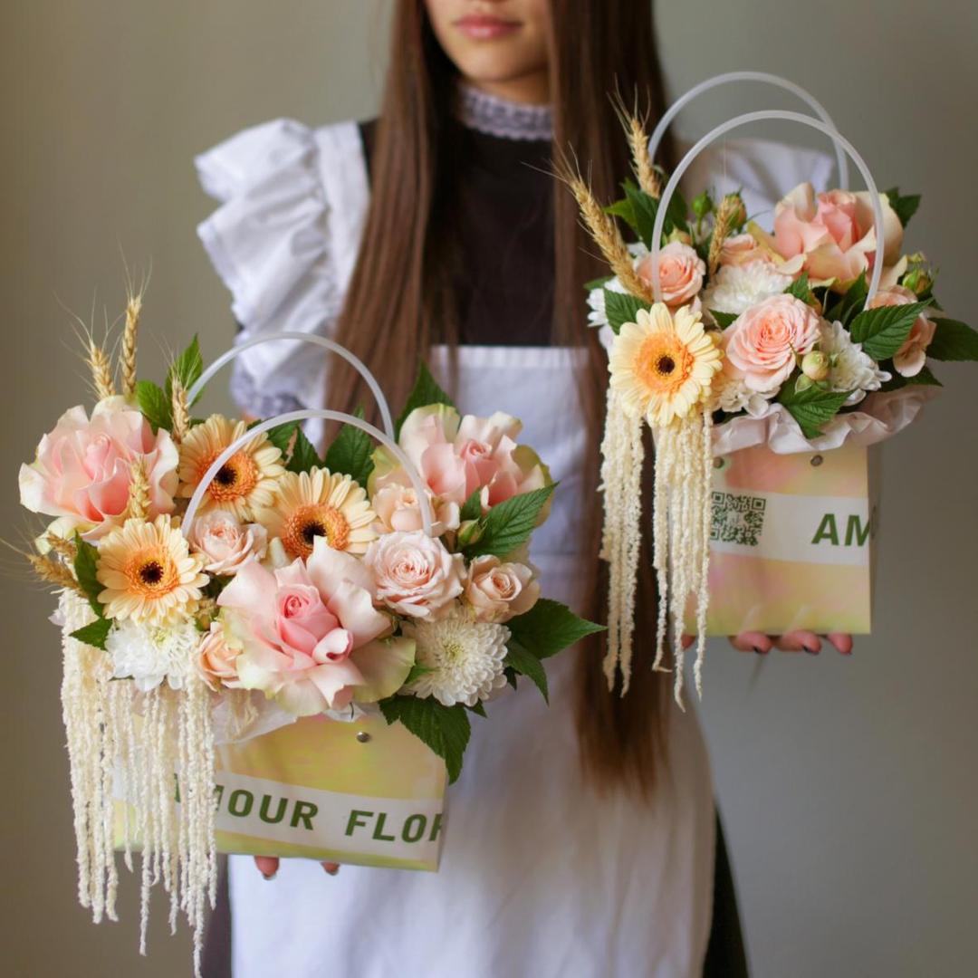 Цветочная сумочка #108