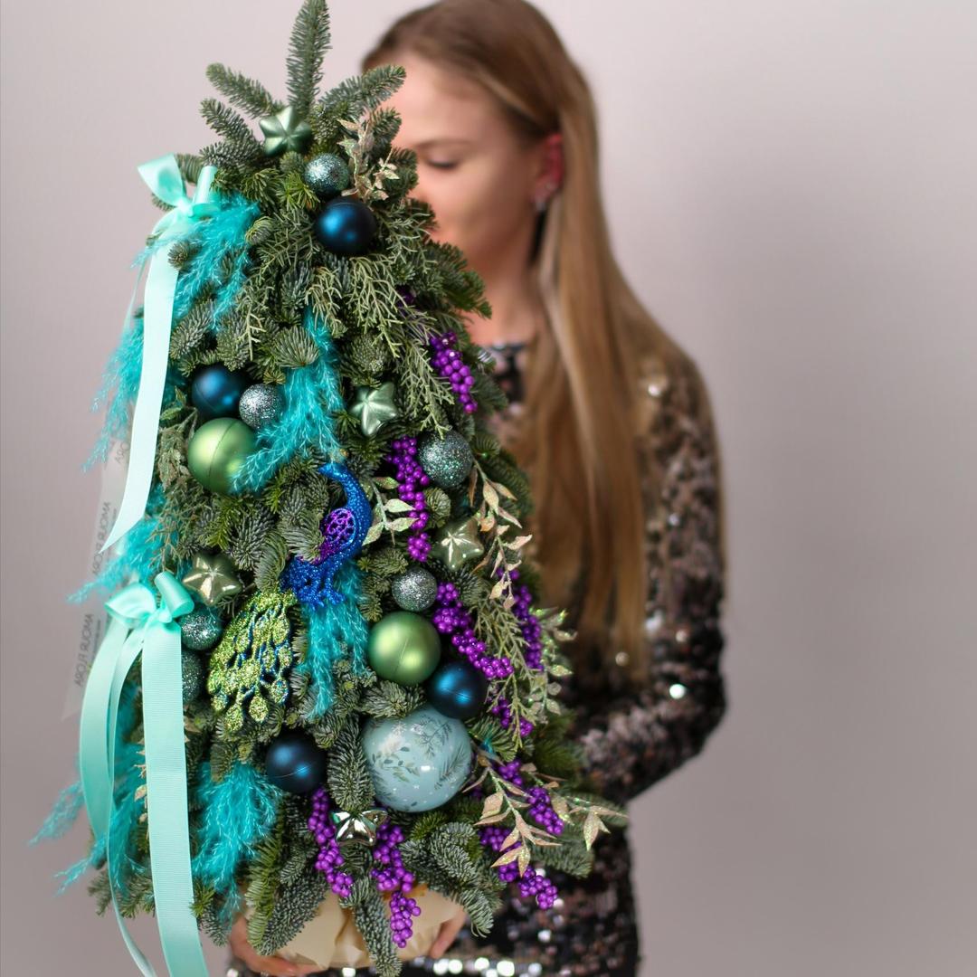 Елочка "Павлиний хвост"