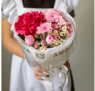 Букет 177(малина)