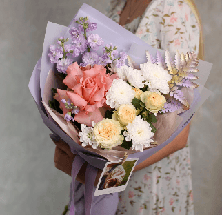Букет 190(сиреневый)