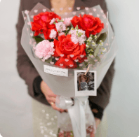 Букет 276(алый)