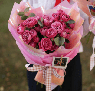 Букет 323(фуксия)