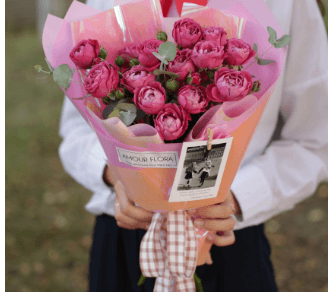 Букет 324(фуксия)