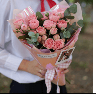 Букет 324(персик)