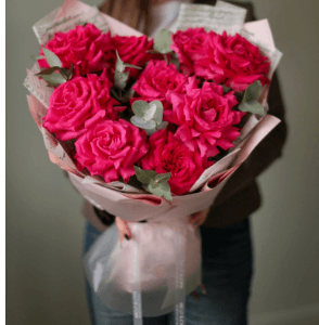 Букет 331(фуксия )