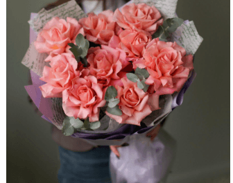 Букет 331(персик)