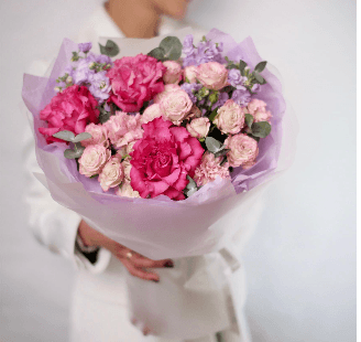 Букет 337(розовый)