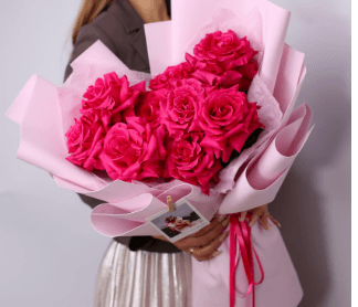 Букет 362(фуксия)