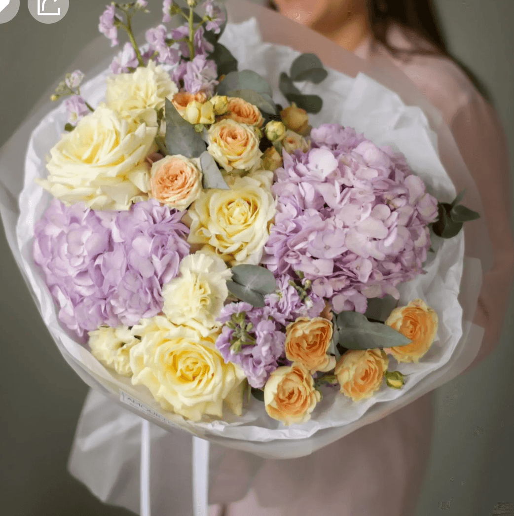 Букет 386(сиреневый)