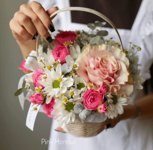 Корзиночка 173(Pink Mondial)